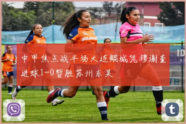 中甲焦点战半场大连鲲城凭穆谢奎进球1-0暂胜苏州东吴